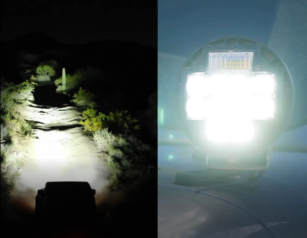 Nacho Offroad Lighting 5.75" TM5 Combo White - Pair - Image 9