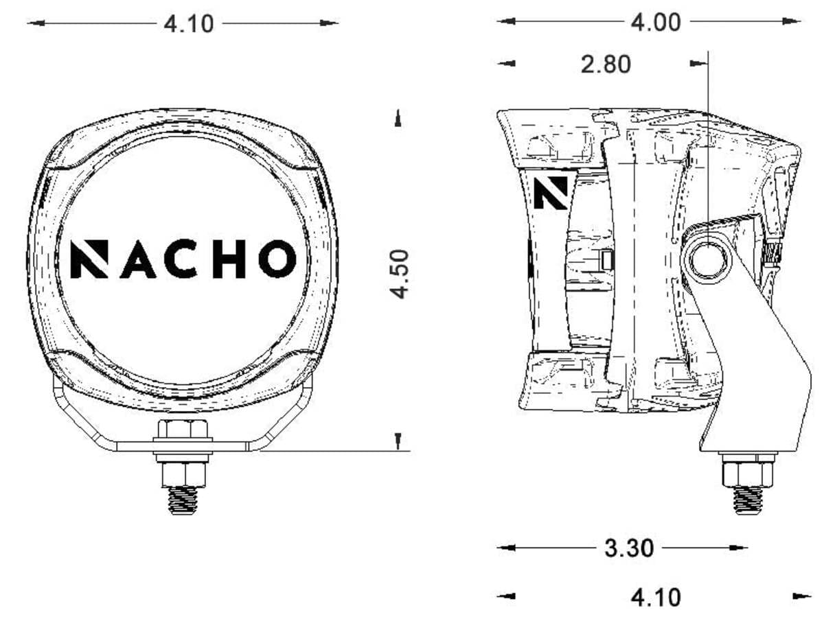 Nacho Offroad Lighting Quatro SAE - Image 5