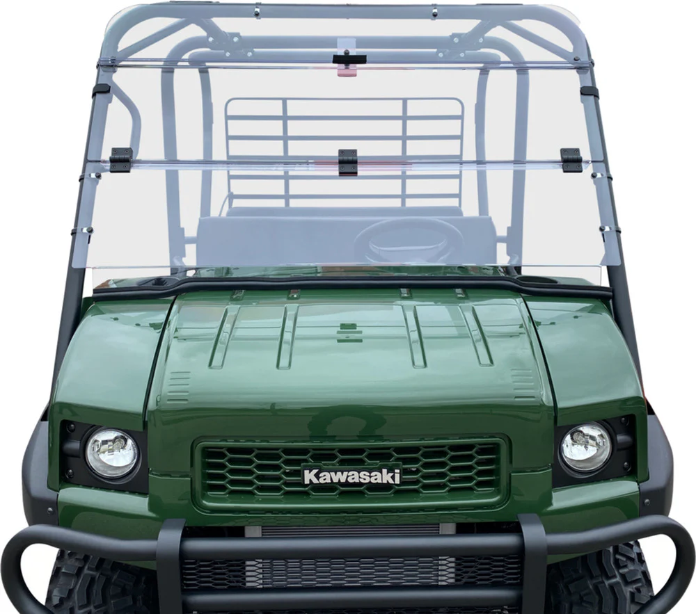 Open Trail Kawasaki Mule Folding Windshield - 457-0305