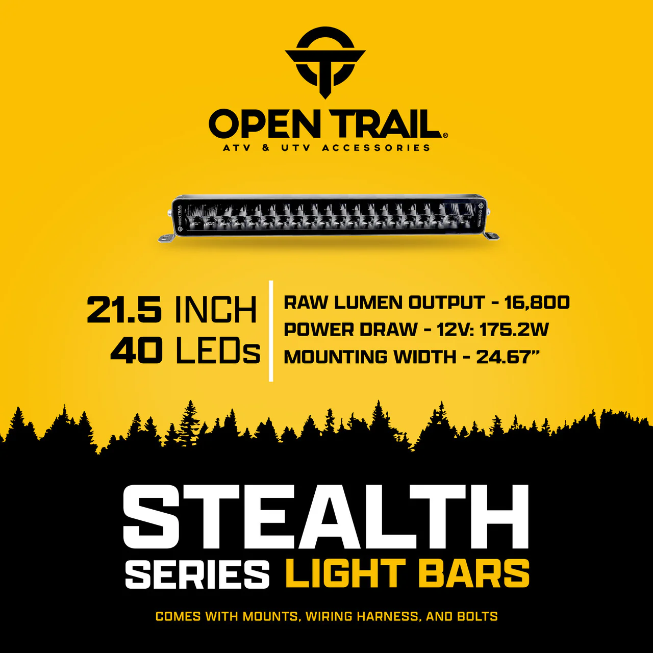 Open Trail Stealth LED Light Bar - Image 14