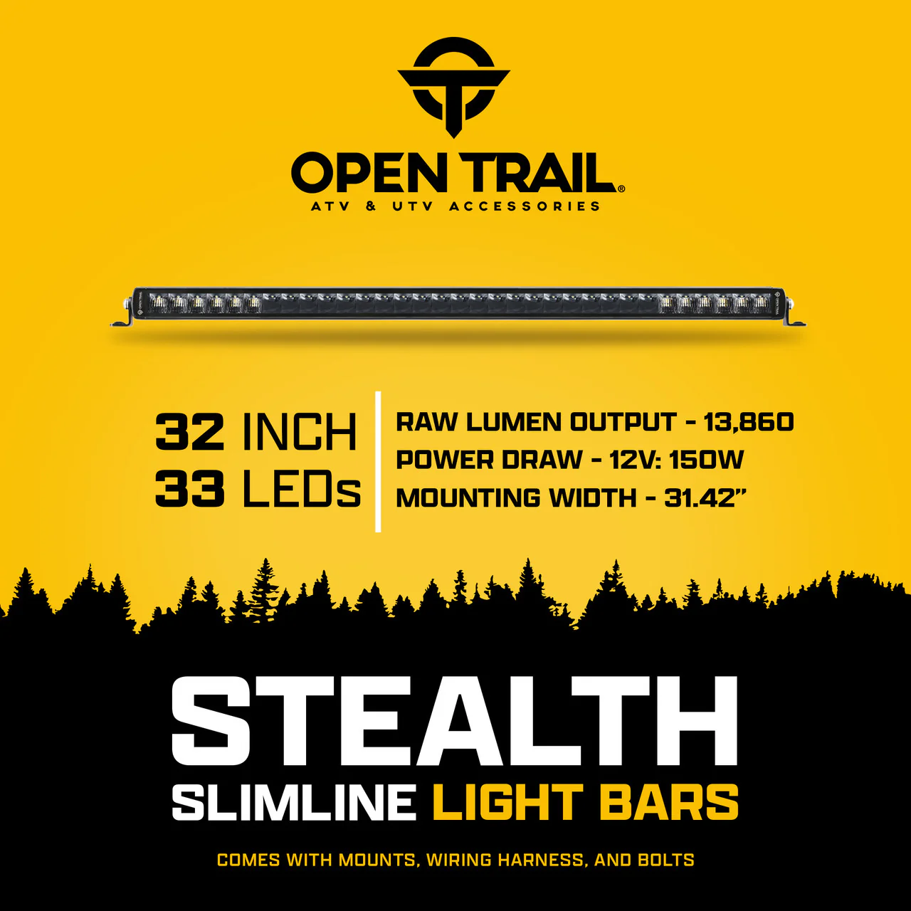 Open Trail Stealth Slimline LED Light Bar - Image 10