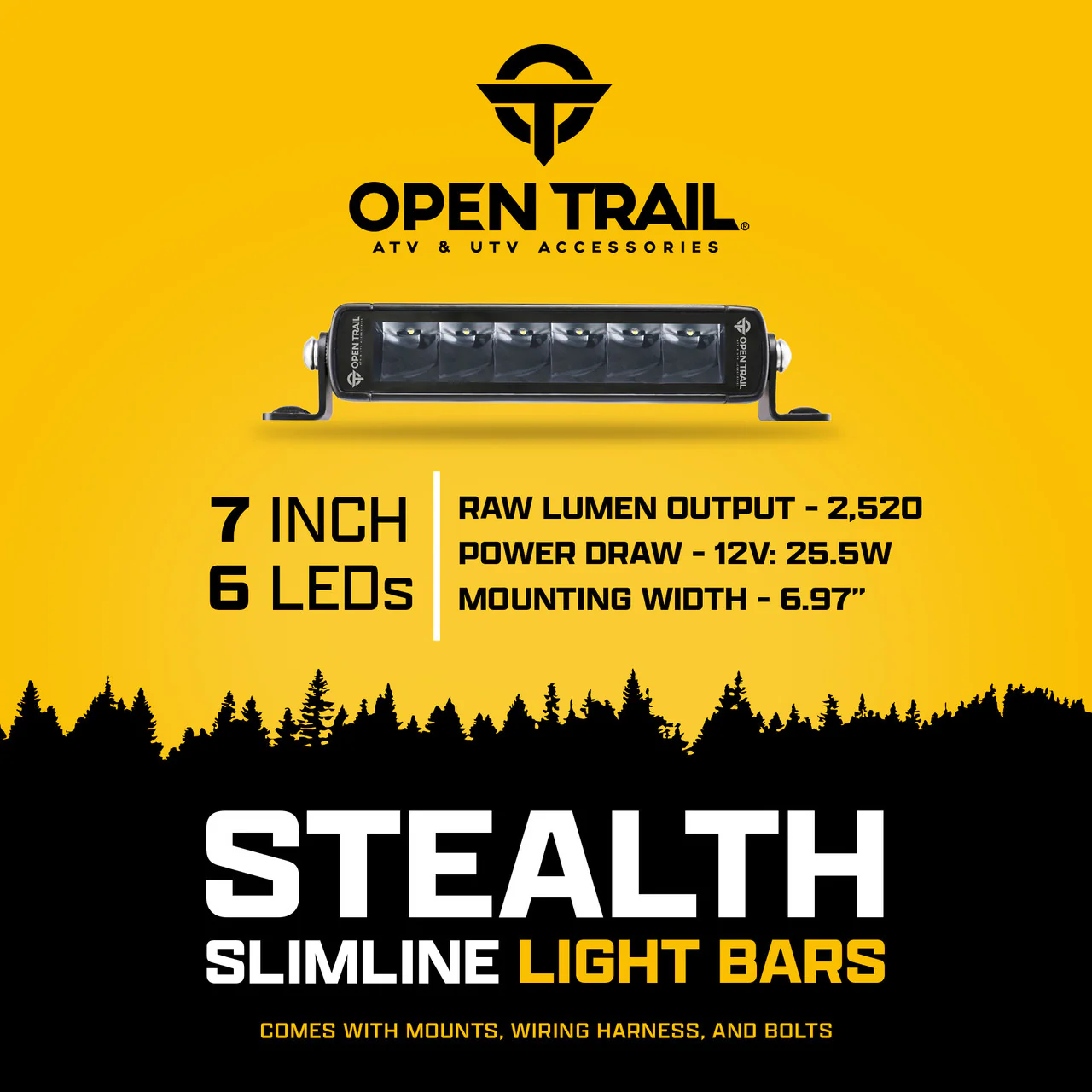 Open Trail Stealth Slimline LED Light Bar - Image 8