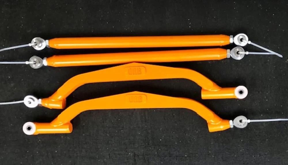 ORB Polaris RZR XP Turbo Full Suspension Forward Ball Joint A-Arms - Image 3