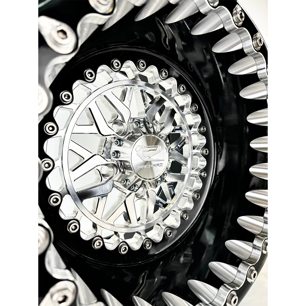 Packard Performance Apollo FF Forged Beadlock Wheel (5 Lug) - Silver - Image 3