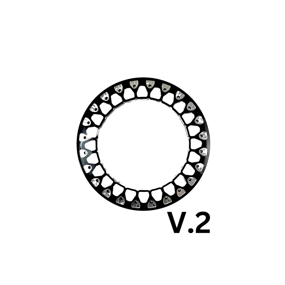 Packard Performance Apollo FF Forged Beadlock Wheel (5 Lug) - Silver - Image 5