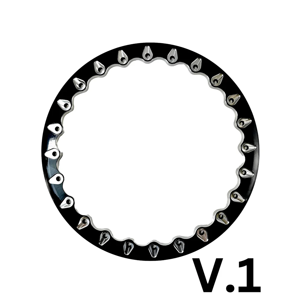 Packard Performance Element FF Forged Polished Beadlock Wheel - Silver - Image 4