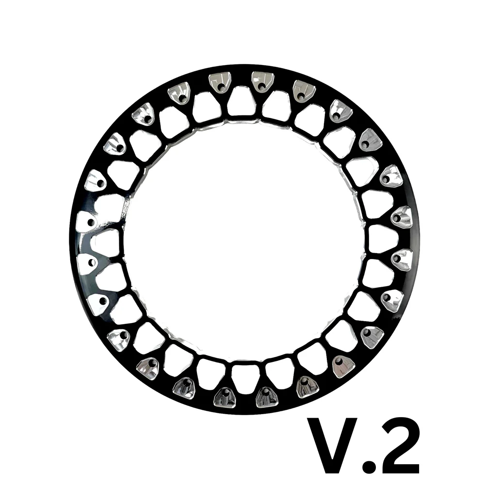 Packard Performance Element FF Forged Polished Beadlock Wheel - Silver - Image 5