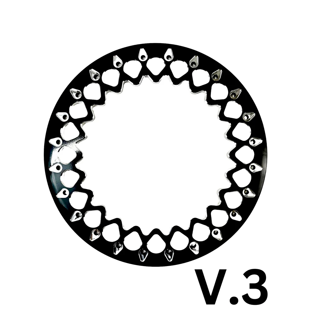 Packard Performance Element FF Forged Polished Beadlock Wheel - Silver - Image 6