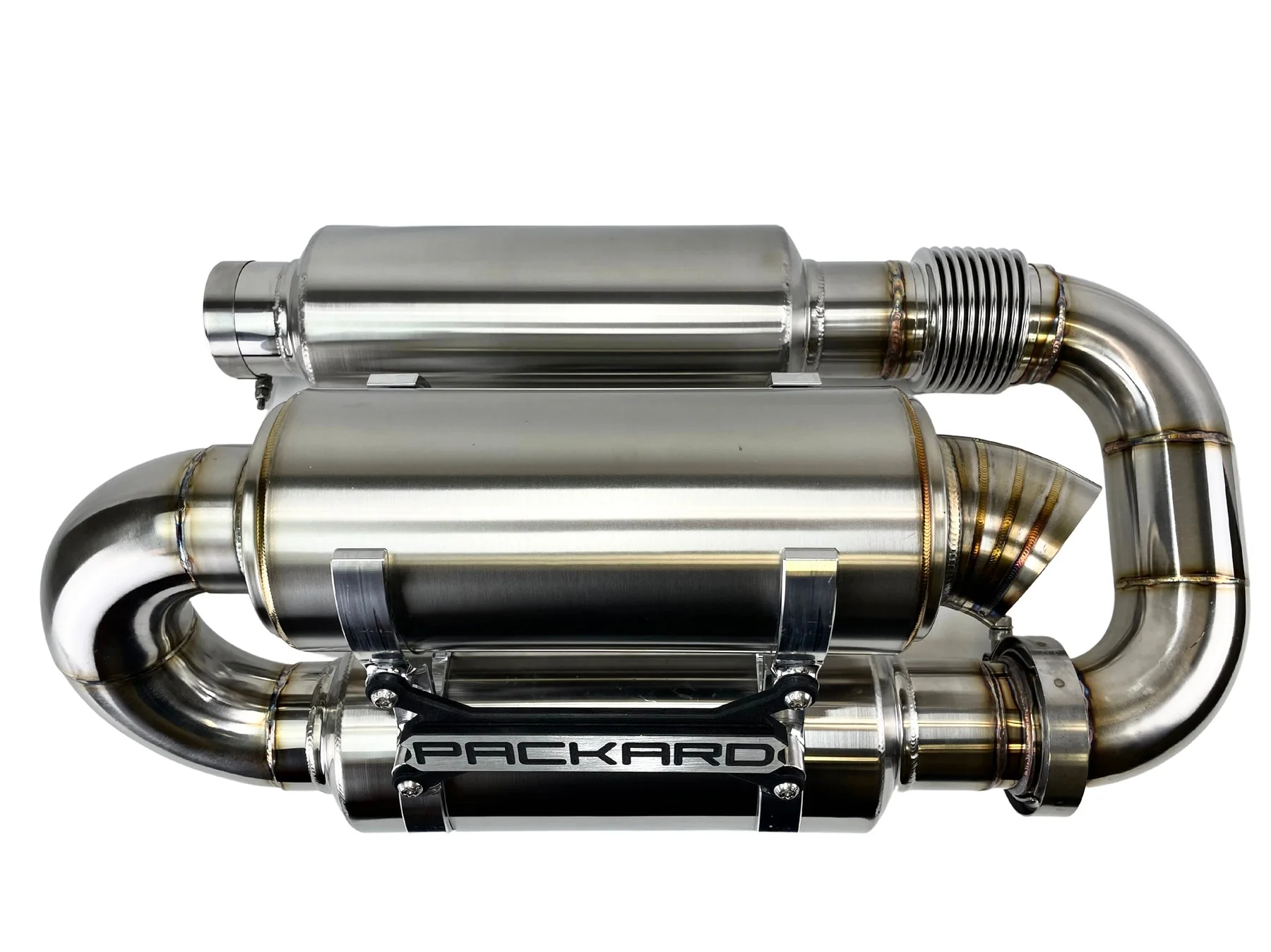 Packard Performance Polaris RZR Pro R 3” Slip Exhaust - Image 4