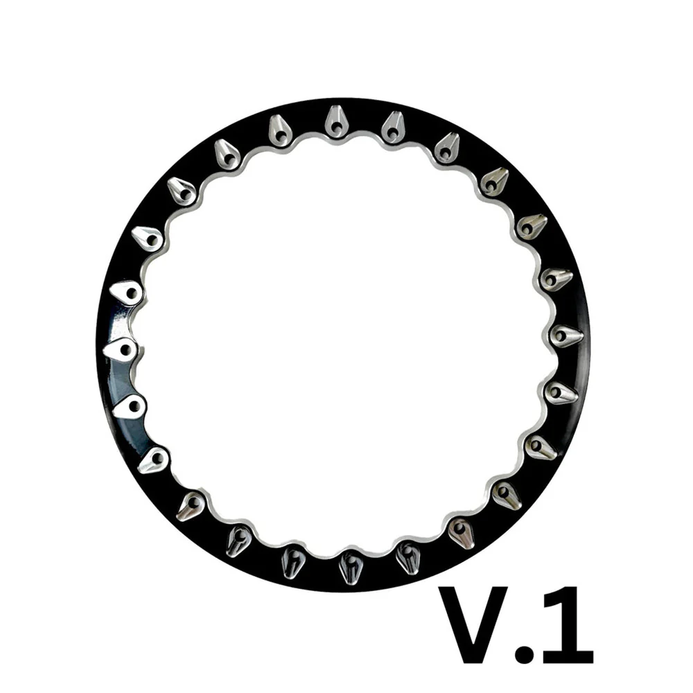 Packard Performance Apollo FF Forged Polished Beadlock Wheel (5 Lug) - Silver - Image 4