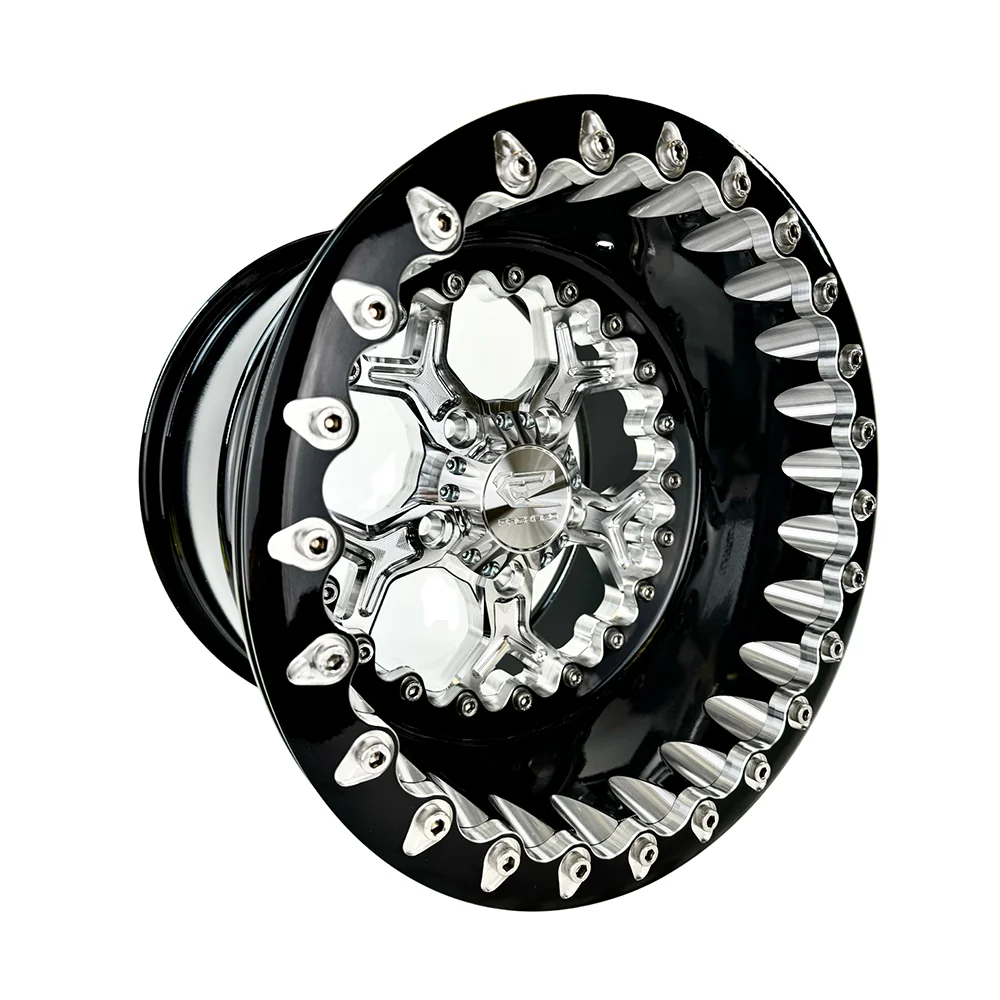 Packard Performance Pro 5 FF Forged Beadlock Wheel (5 Lug) - Silver