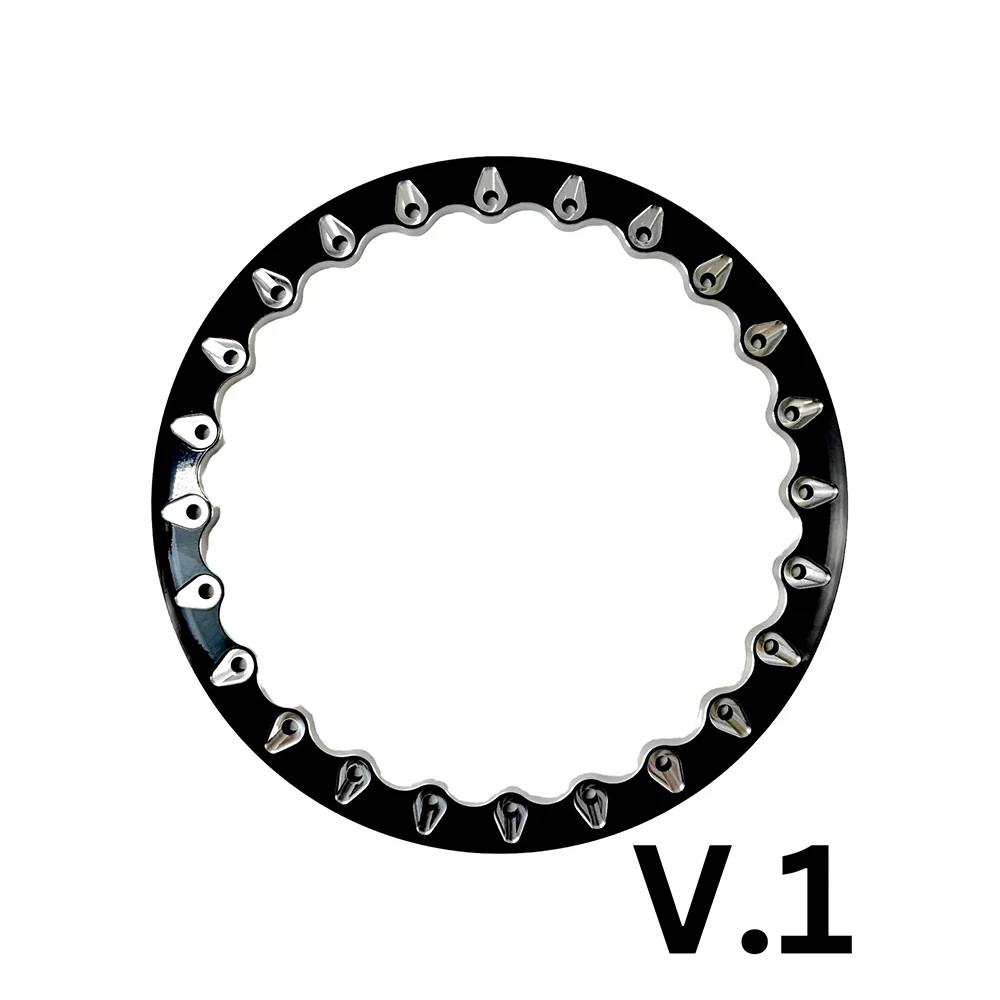 Packard Performance Pro 5 FF Forged Beadlock Wheel (5 Lug) - Silver - Image 4