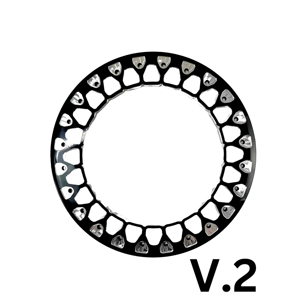 Packard Performance Pro 5 FF Forged Beadlock Wheel (5 Lug) - Silver - Image 5
