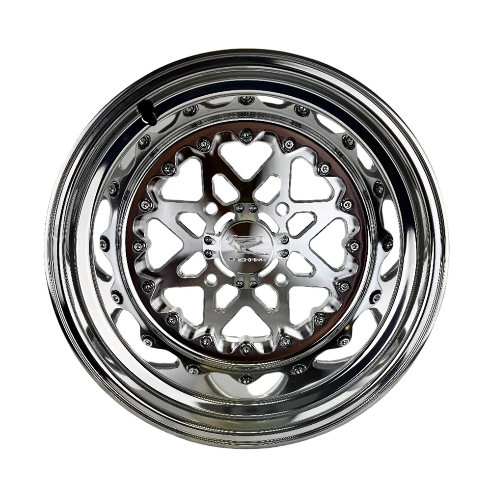 Packard Performance V2 FF Forged Polished Wheel - Silver - Image 2
