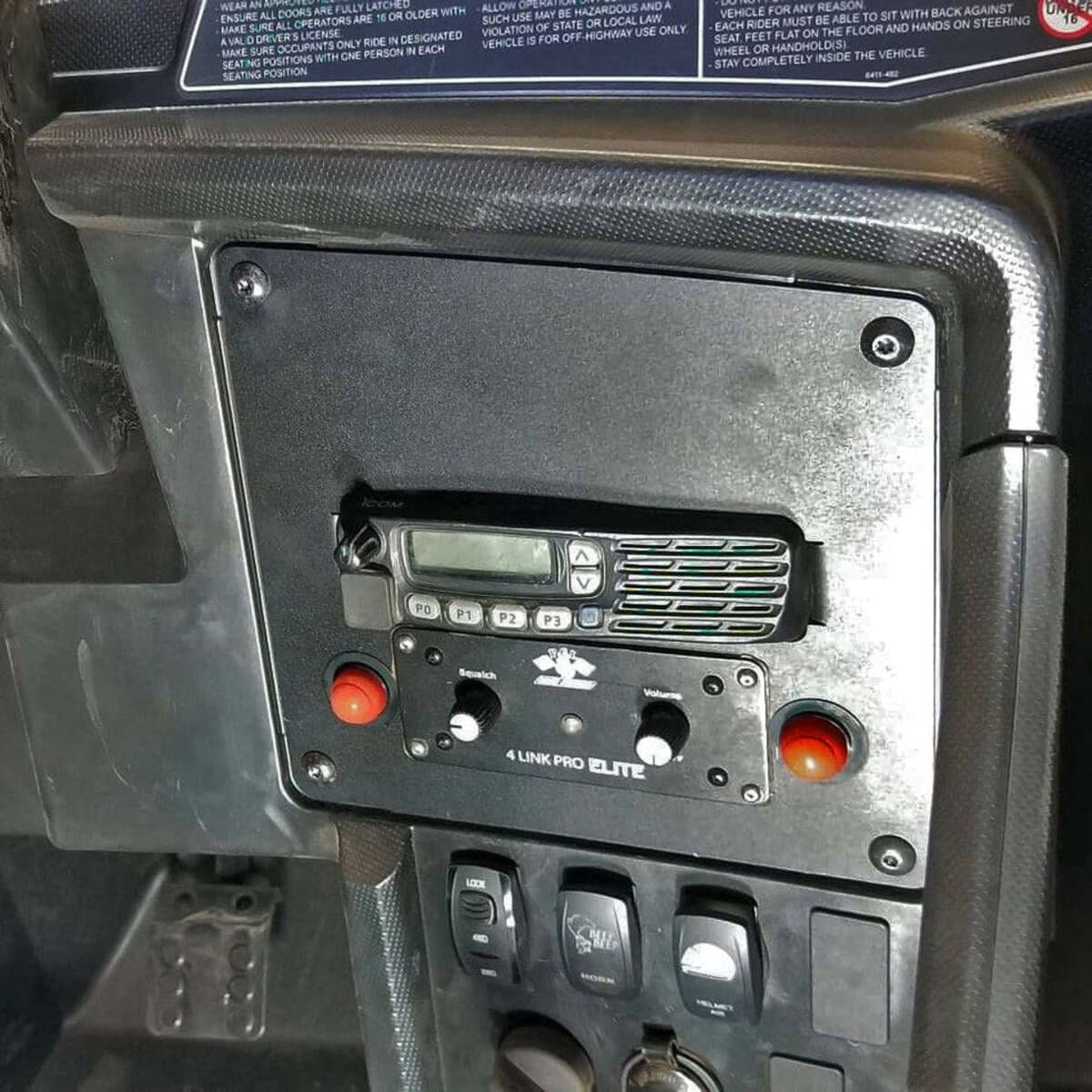 PCI Race Radios Arctic Wildcat XX Radio & Intercom Bracket - Image 3