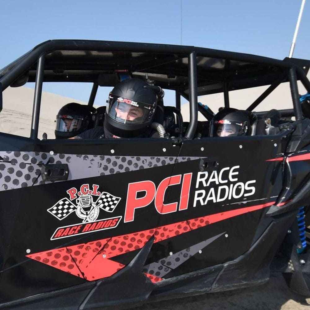 PCI Race Radios Pyrotect Sportmax DOT Midair Helmet - Image 6