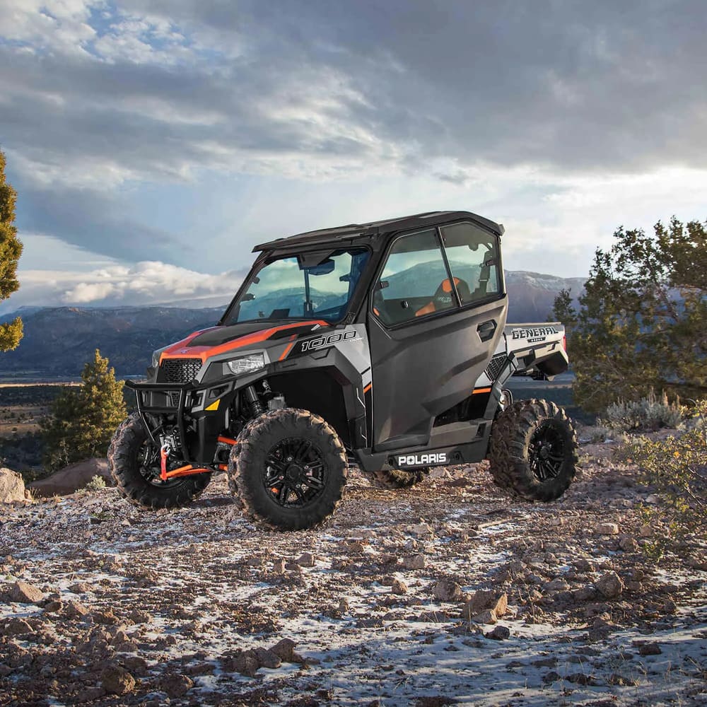 Polaris General Hinged Window Premium Front Full Doors - Poly Set of 2 - Image 2