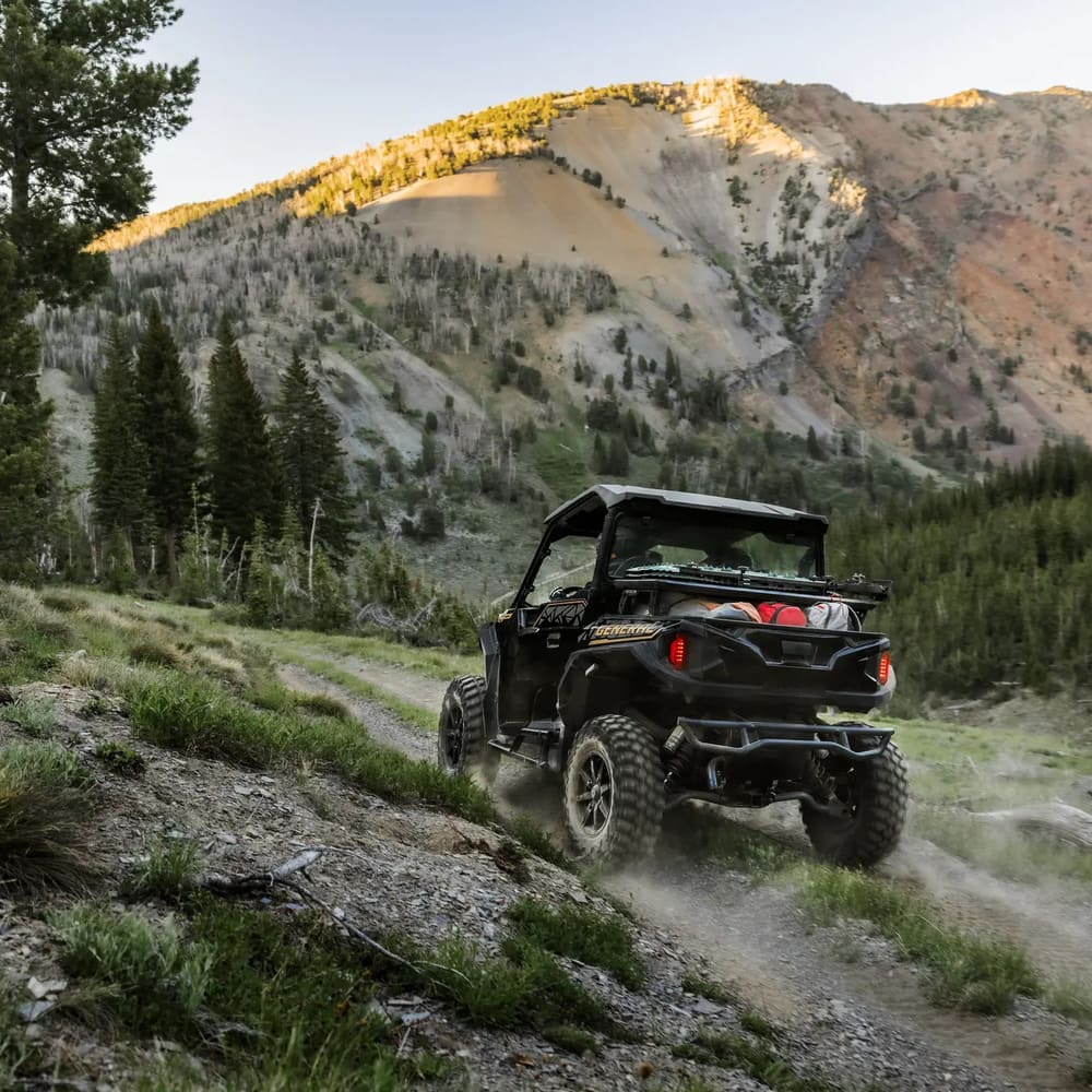 Polaris General Rhino-Rack Rear Bed Rack - Image 5
