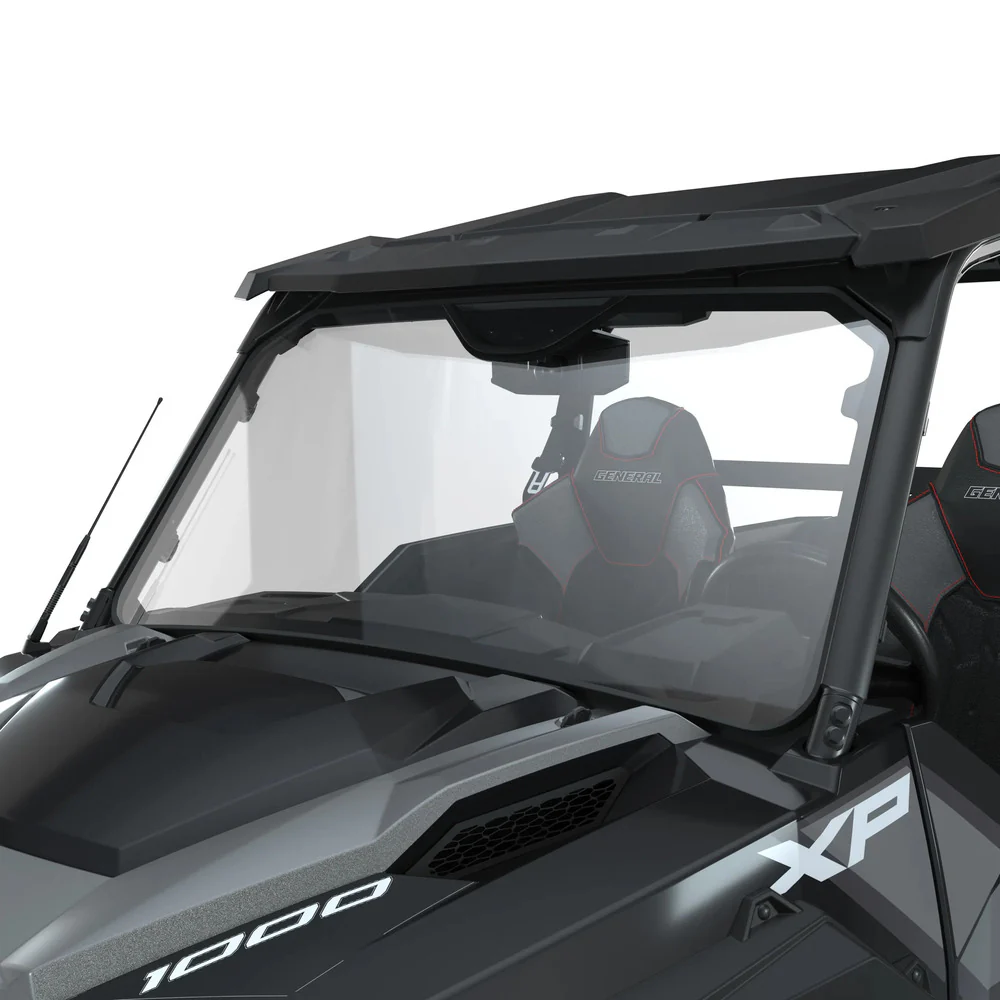 Polaris General XP 4 1000 Lock & Ride Full Windshield - Glass - Image 3