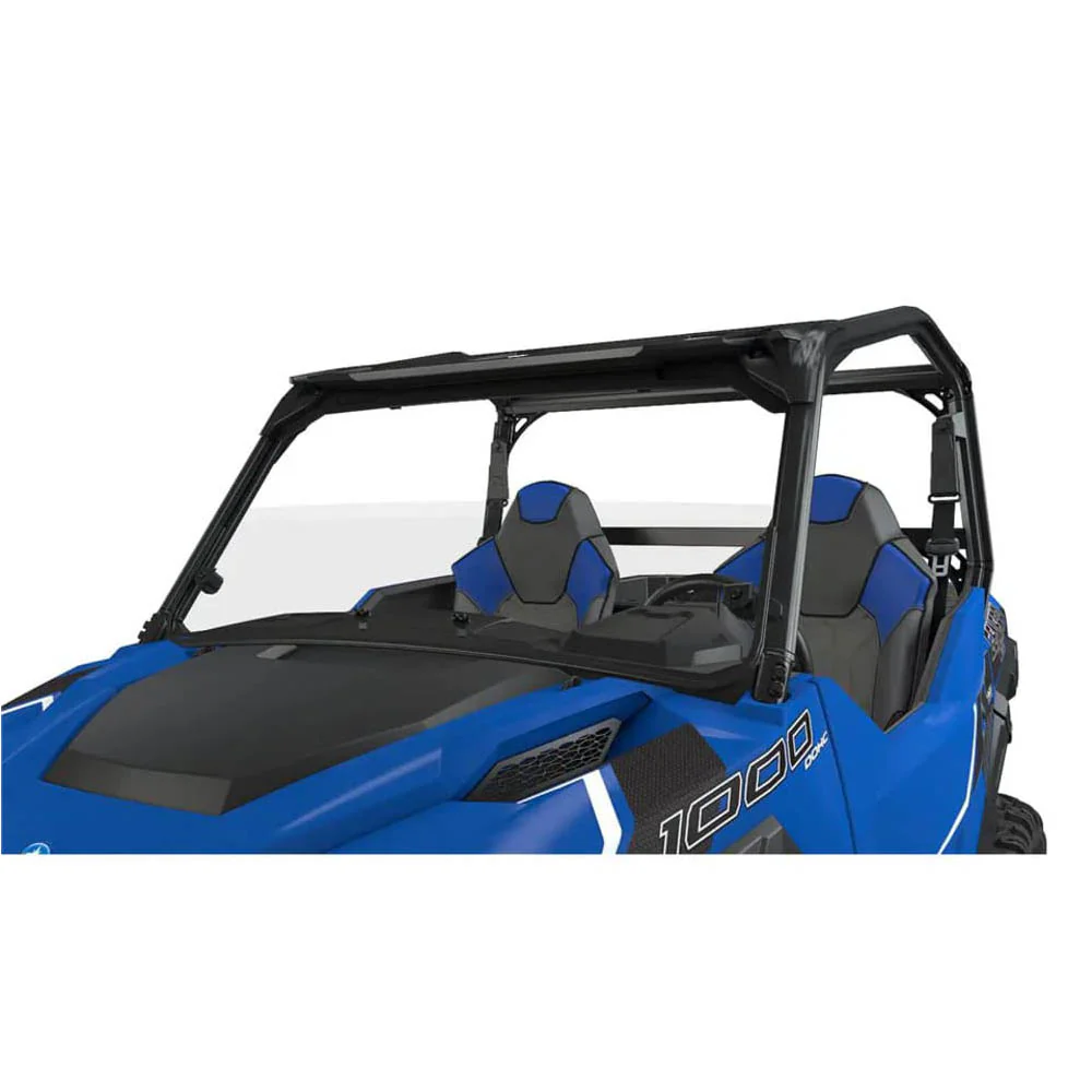 Polaris General XP 4 1000 Lock & Ride Half Windshield - Poly - Image 3