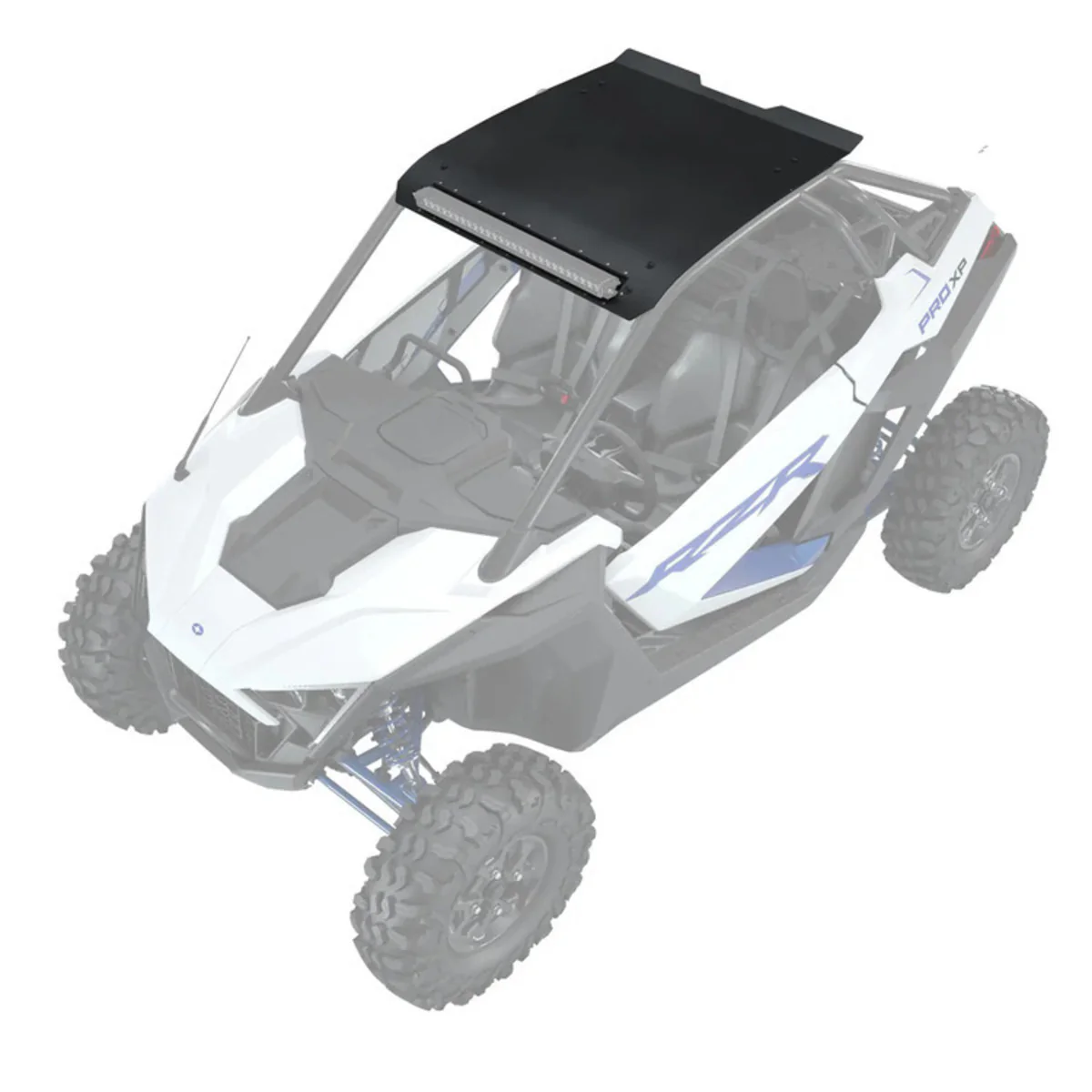Polaris Light Pocket Aluminum Roof - 2 Seat - OPEN BOX - Image 3
