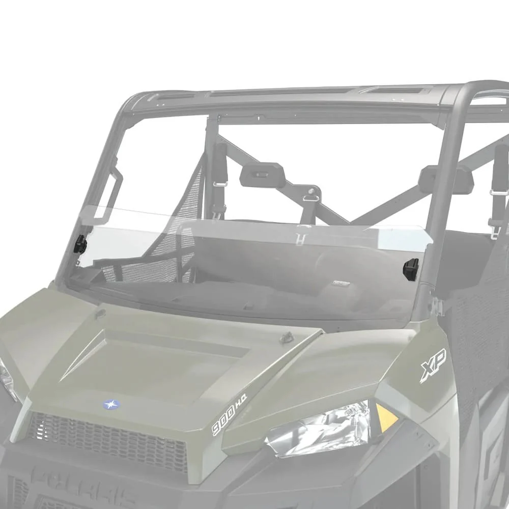 Polaris Lock & Ride Half Windshield- Poly - Image 3