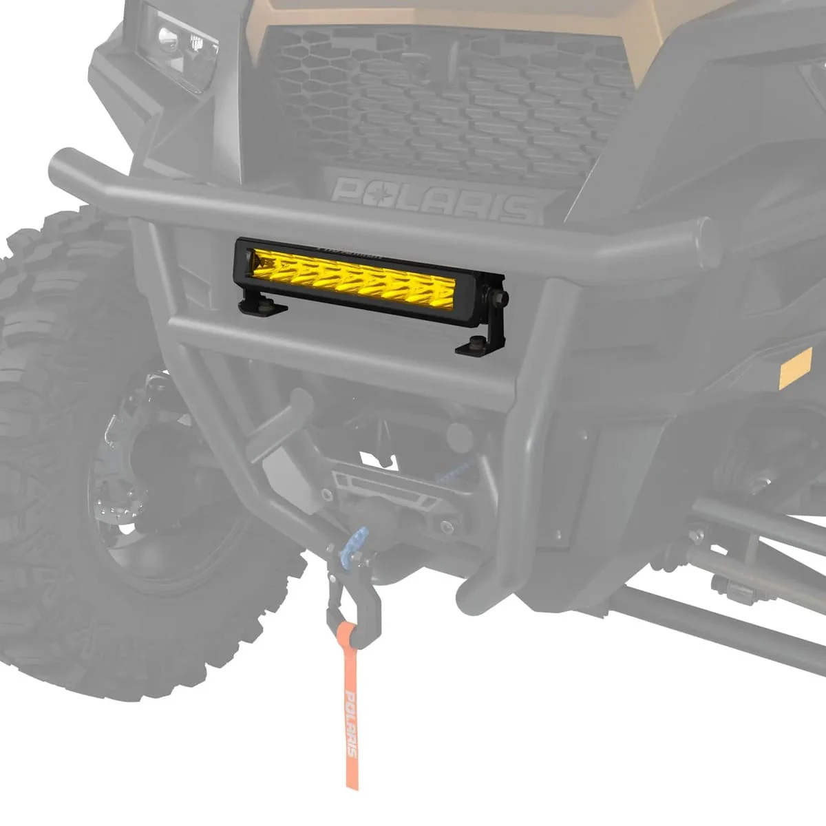 Polaris Pro Armor 11" Single-Row LED Spot Light Bar - Amber - Image 6