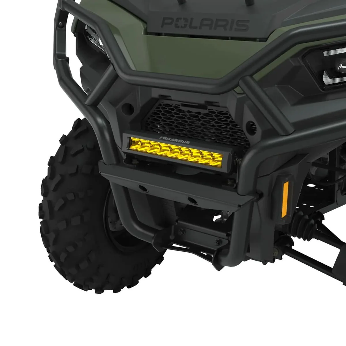 Polaris Pro Armor 11" Single-Row LED Spot Light Bar - Amber - Image 9