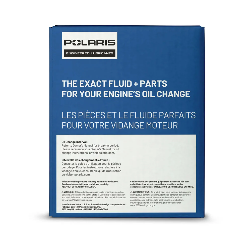 Polaris PS-4 Oil Change Kit - 2.5 QTS - Image 11