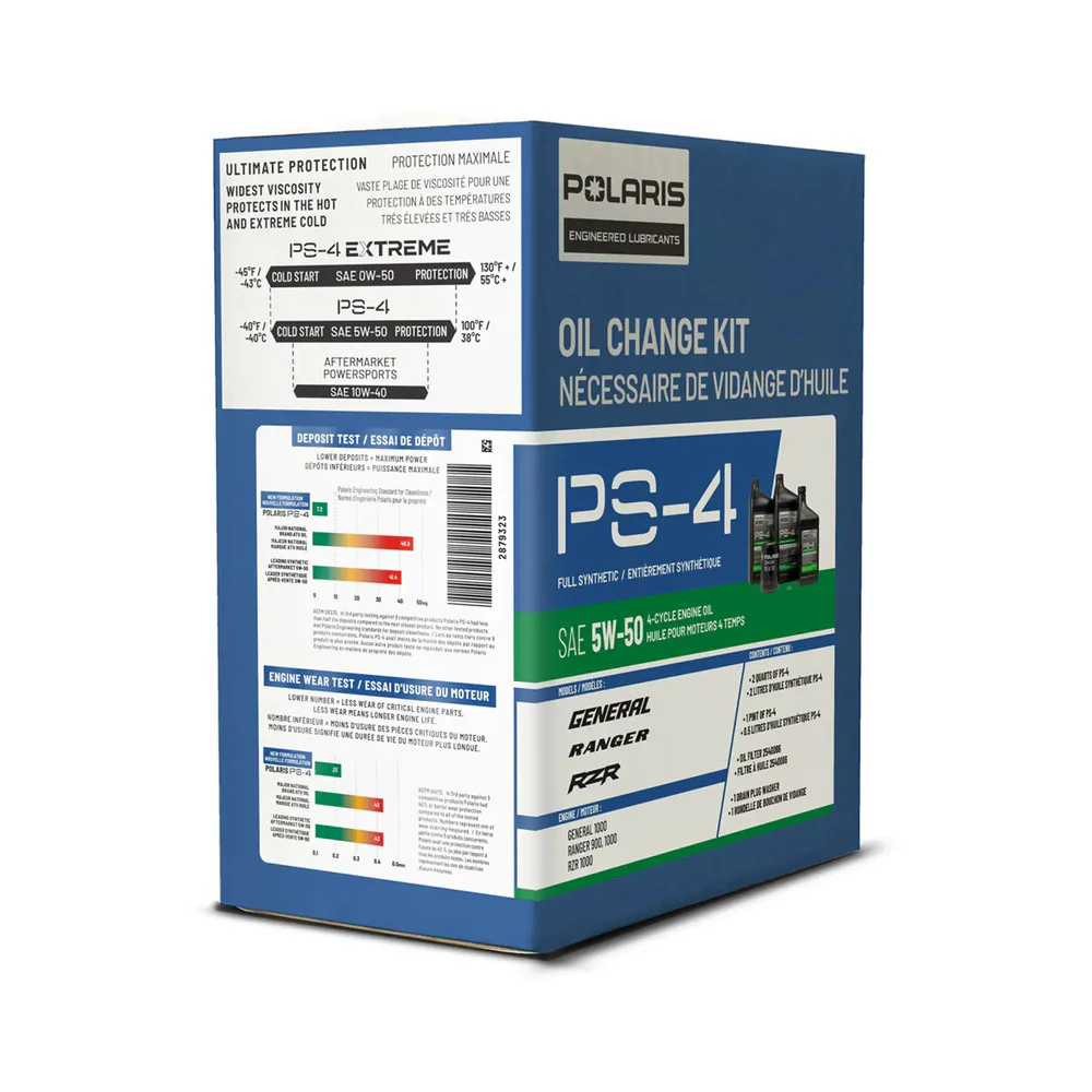 Polaris PS-4 Oil Change Kit - 2.5 QTS - Image 4