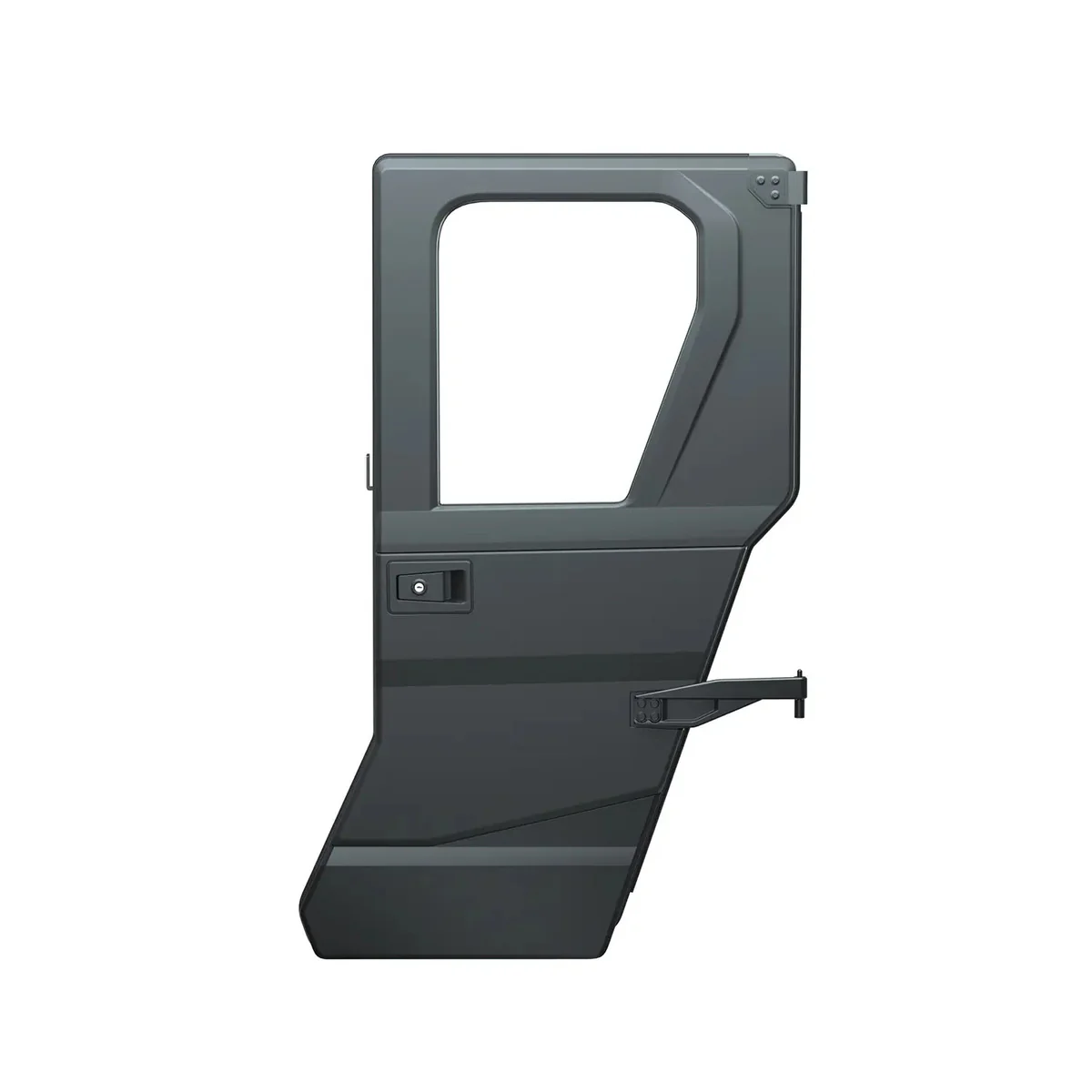 Polaris Ranger Crew SP 570 Rear Manual Crank Window Doors - Set of 2 - Image 2