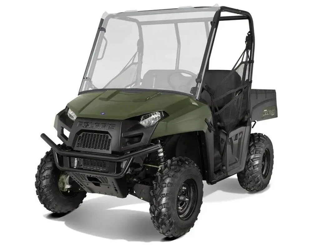Polaris Ranger Mid-Size Lock & Ride Full Windshield - Hard Coat Poly - Image 4