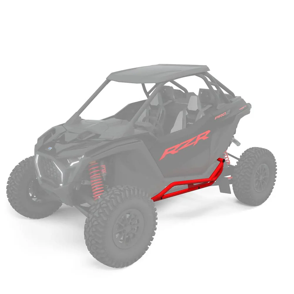 Polaris RZR HD Extreme Kick-Out Rock Sliders - 2 Seat - Image 2