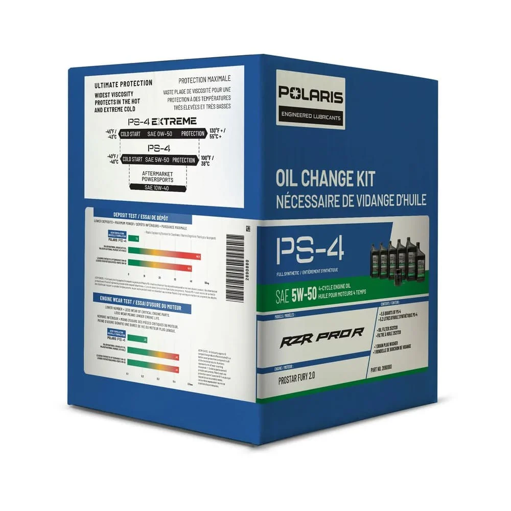 Polaris RZR Pro R PS-4 Full Synthetic Oil Change Kit - Image 4