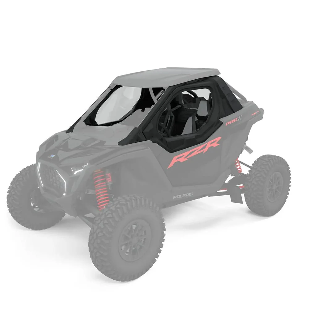 Polaris RZR 2025+ Pro XP & Pro S Front Poly Zip Window Upper Doors - Set of 2 - Image 3