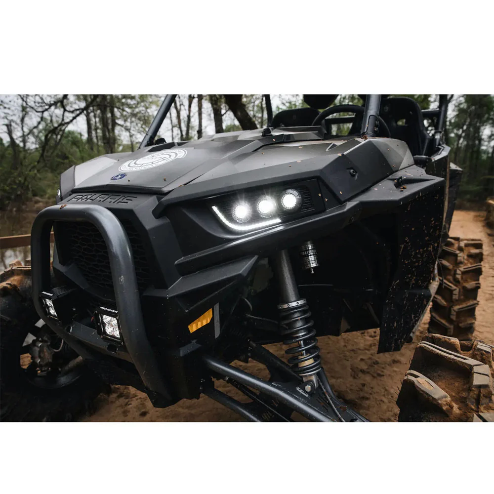Polaris RZR XP 4 1000 Trailblazer LED Adjustable Headlights - Pair - Image 2