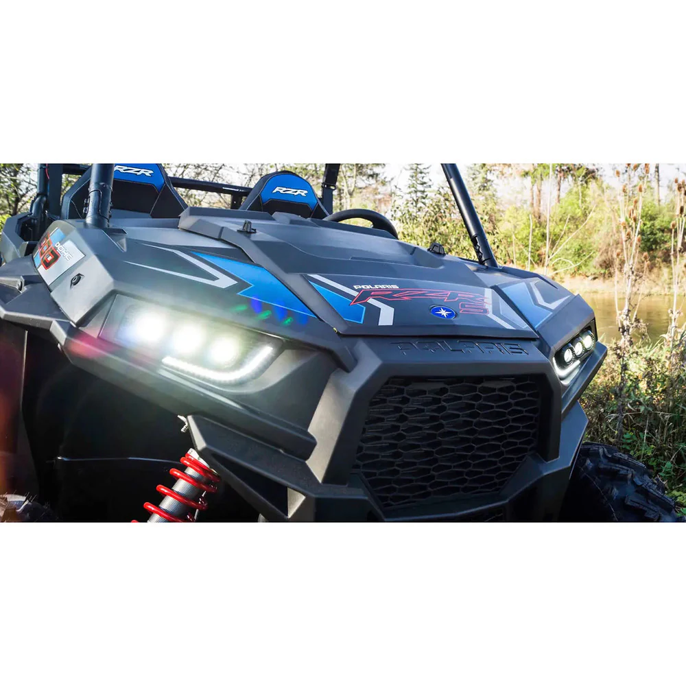 Polaris RZR XP 4 1000 Trailblazer LED Adjustable Headlights - Pair - Image 8