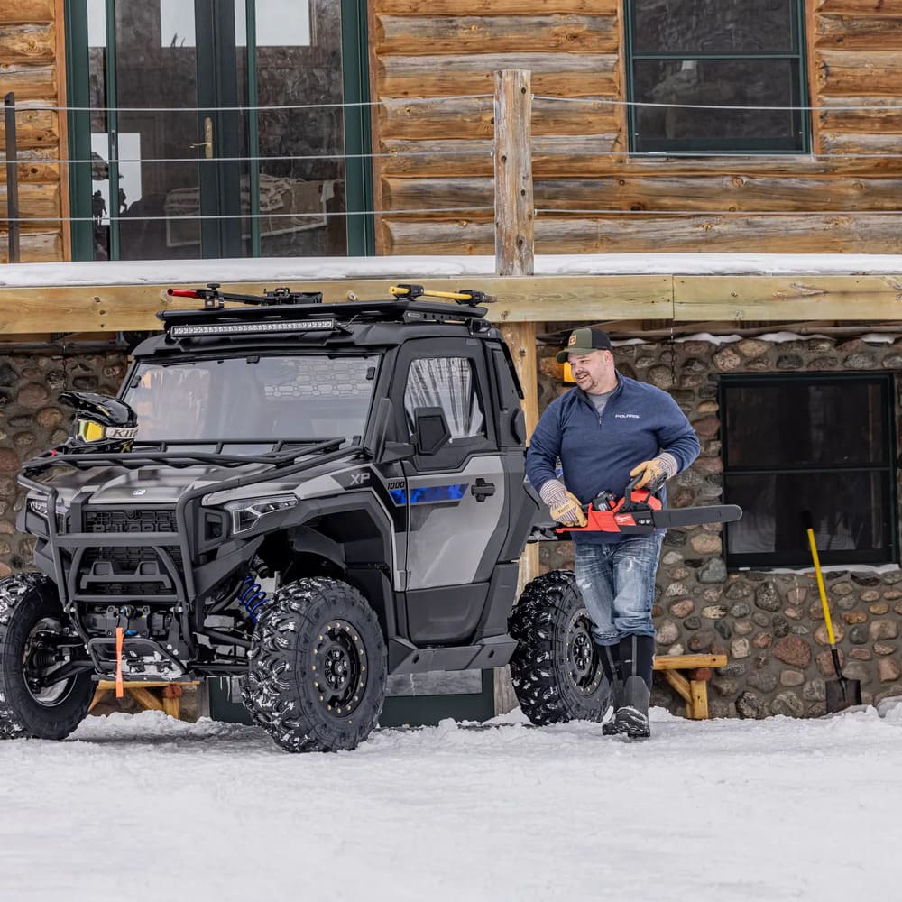 Polaris Xpedition Front Hood Rack Full Coverage Bumper - Image 2