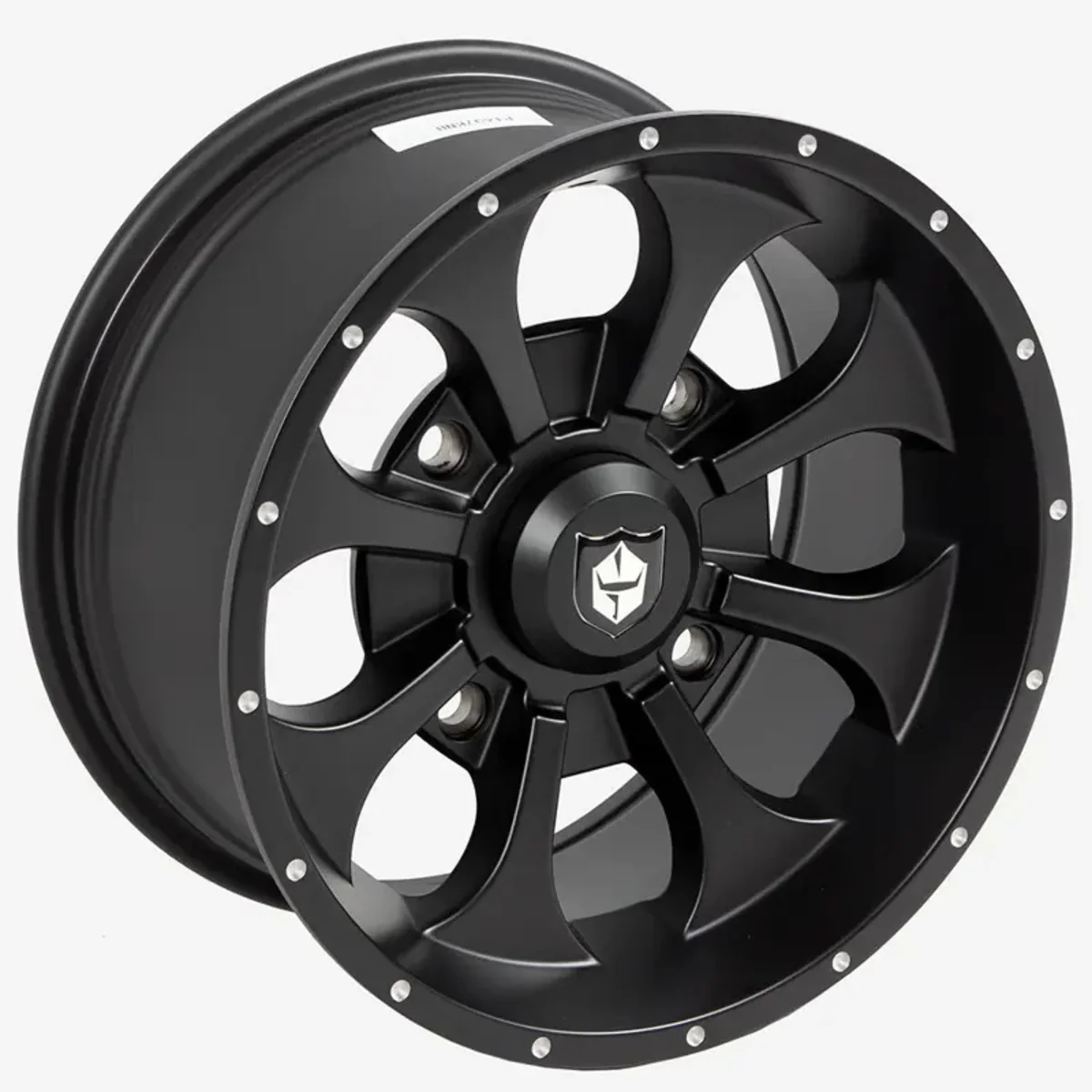 Pro Armor 15x8 (4x137) Front Knight Wheels - Black - Image 2
