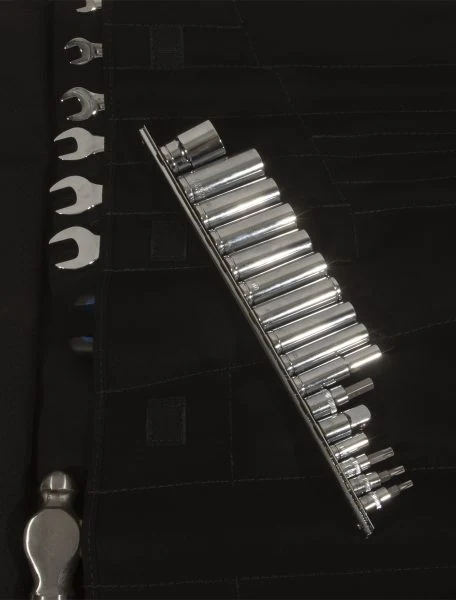 PRP Can-Am Roll-Up Tool Bag With 35pc Tool Kit - Image 4