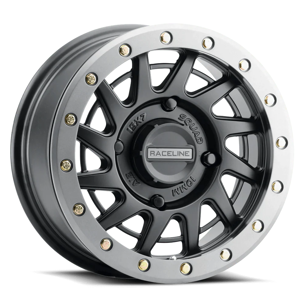 Raceline A12BG Squad Beadlock - Satin Black