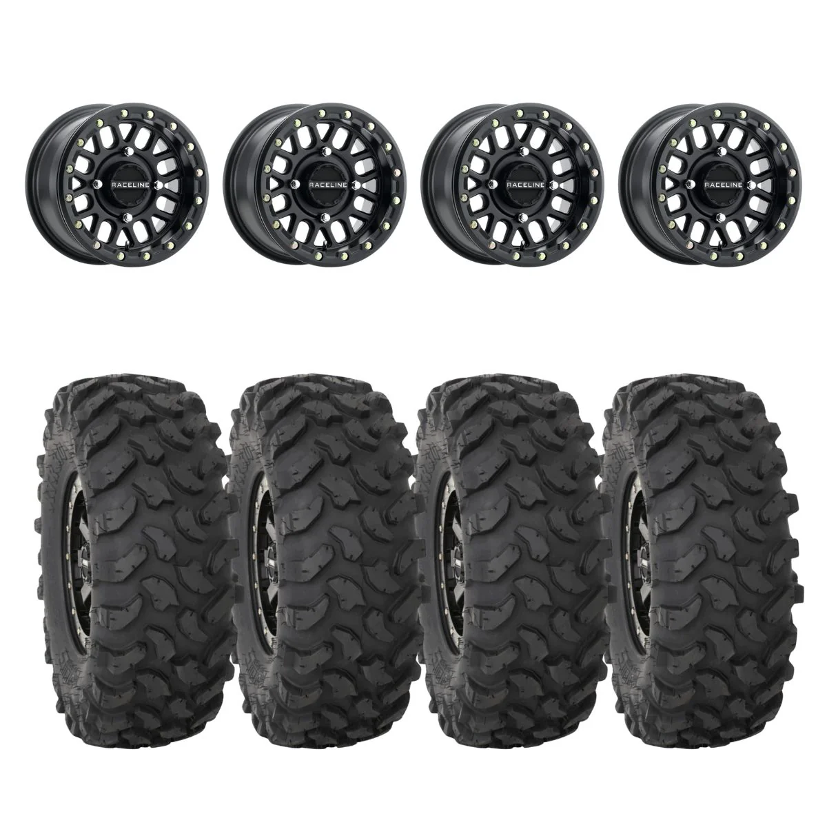 Raceline A93B Podium Beadlock & System 3 XTR370 Offroad Wheel & Tire Kit
