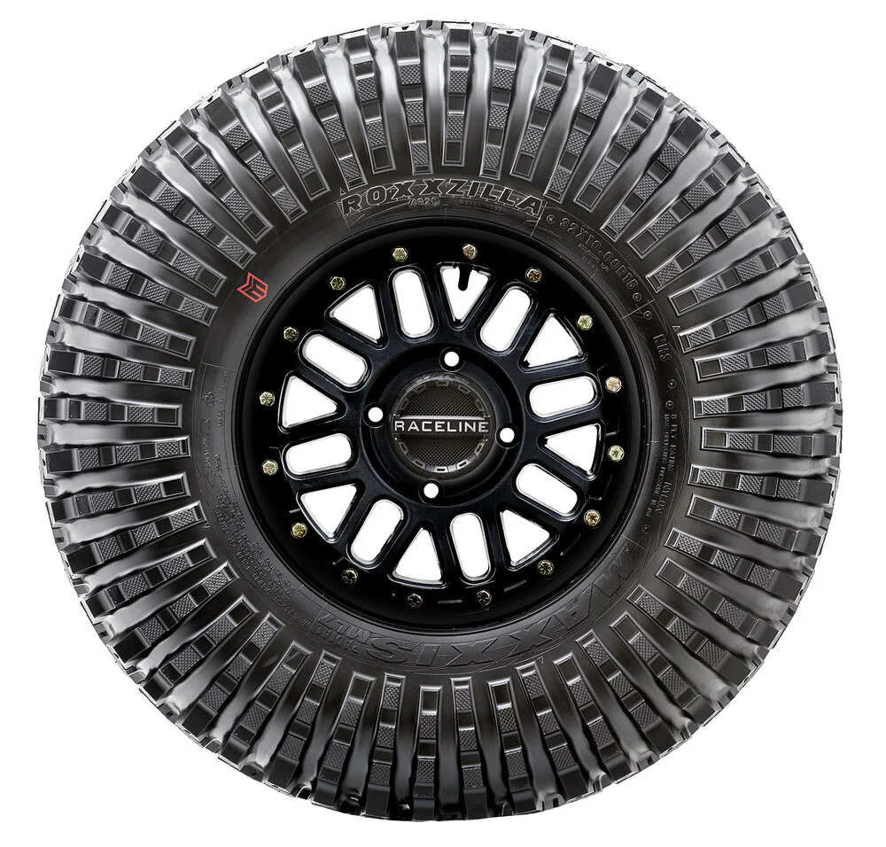 Raceline A94B Krank Simulated Beadlock & Maxxis Roxxzilla Radial Wheel & Tire Kit - Image 6