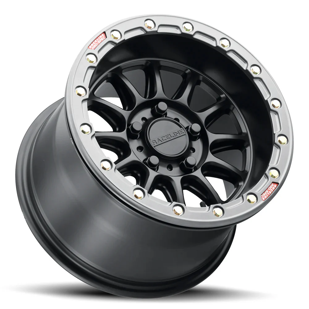 Raceline Black/Gunmetal A14BG Alpha BeadLock & System 3 RT320 Radial Wheel & Tire Kit - Image 5