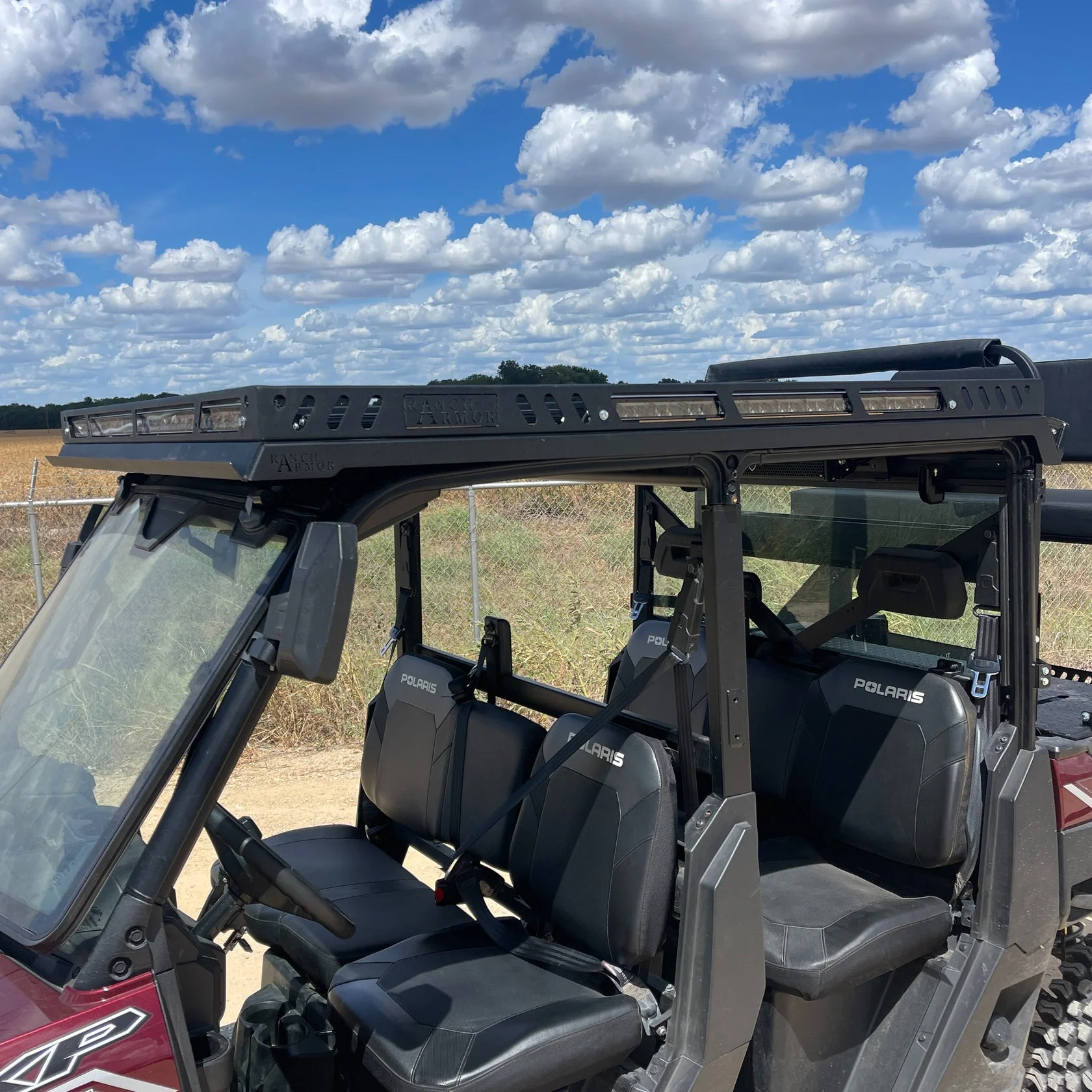 Ranch Armor '14+ Polaris Ranger 570 / 900/ 1000 Pro-Fit Crew Metal Top - Image 6