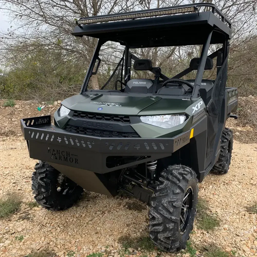 Ranch Armor '18-'20 Polaris Ranger XP 1000 Front Storage Bumper - Image 2