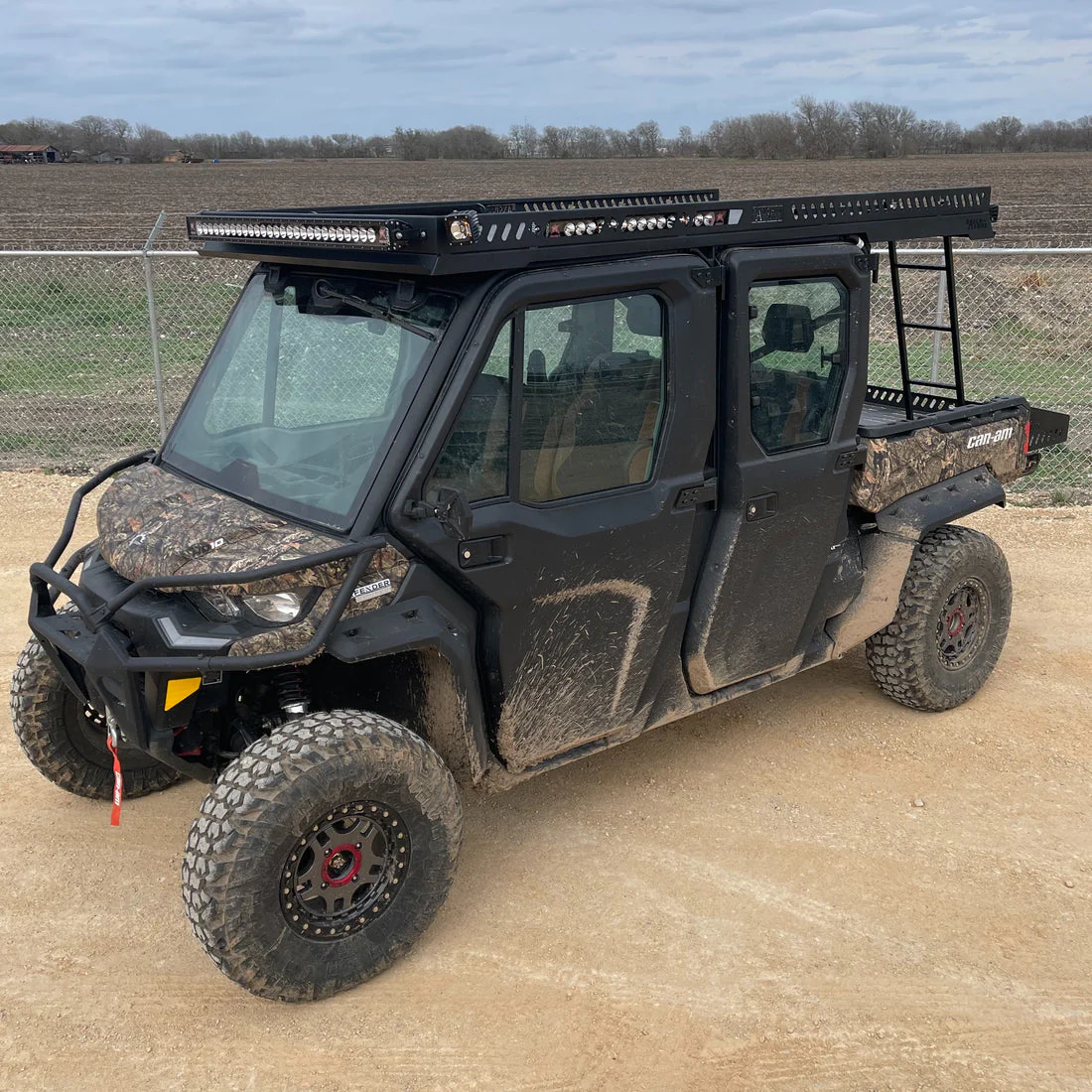 Ranch Armor Can-Am Defender Crew Max Limited Ultra Extended Metal Top - Image 2