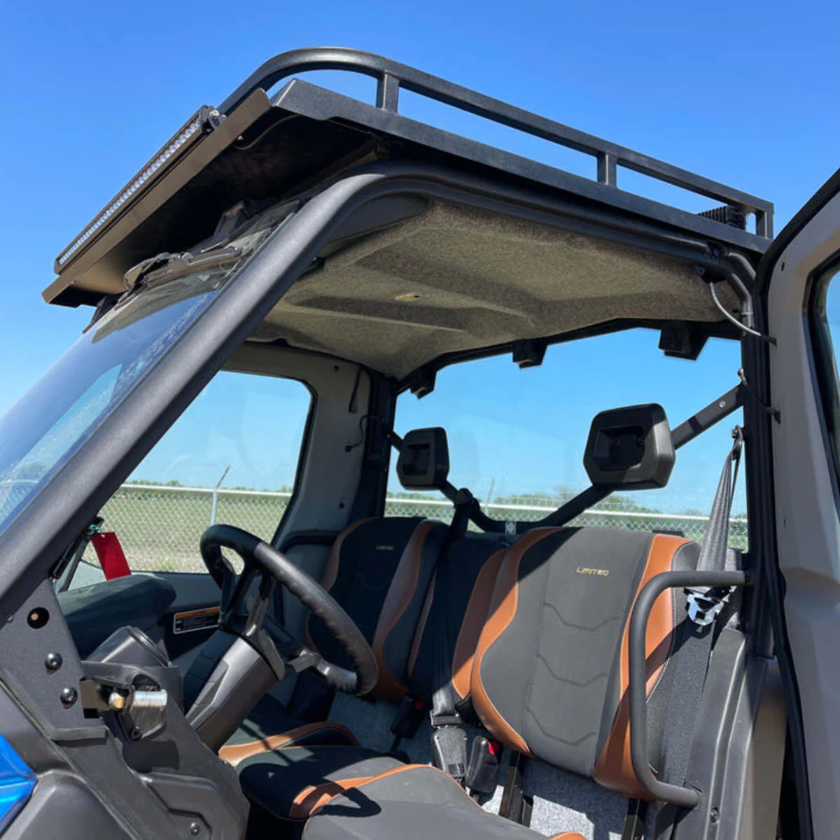 Ranch Armor Can-Am Defender Limited HVAC Single Cab Metal Top - Image 4