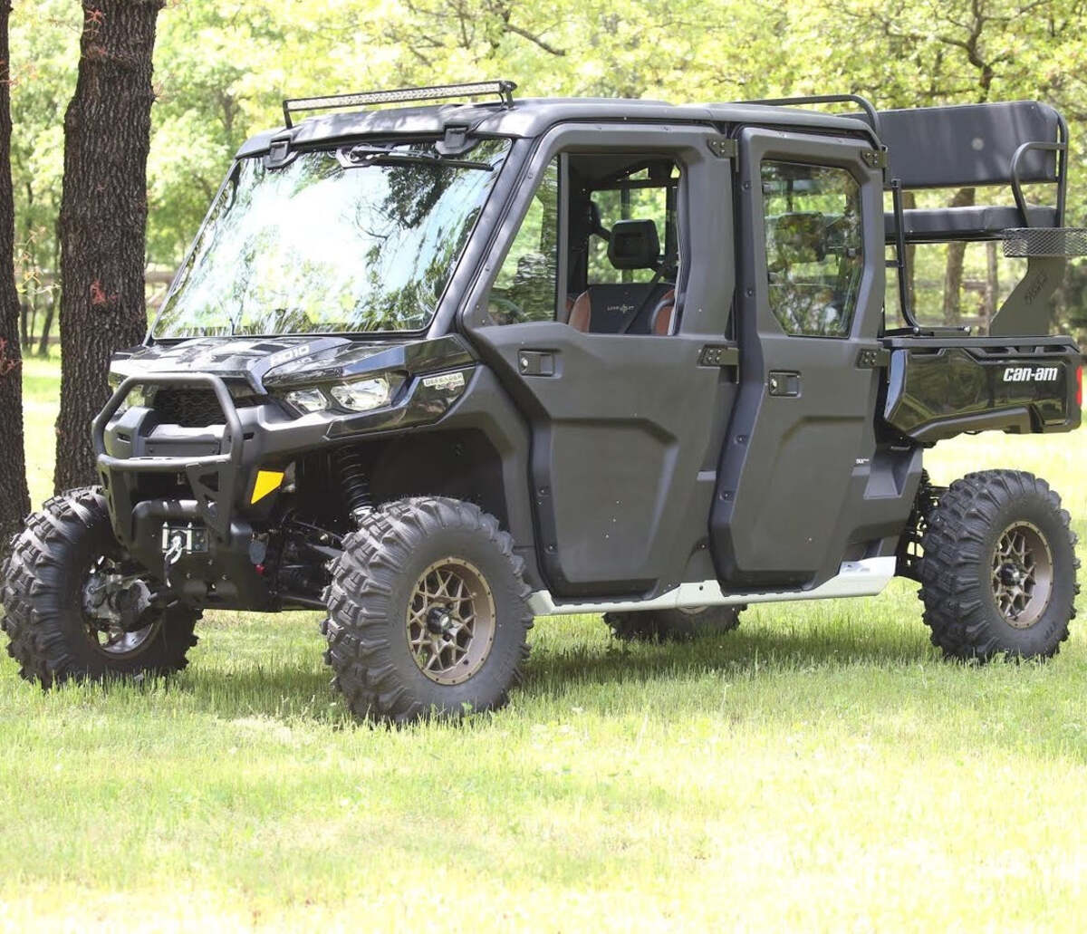 Ranch Armor Can-Am Defender Quick Connect High Seat - Image 6