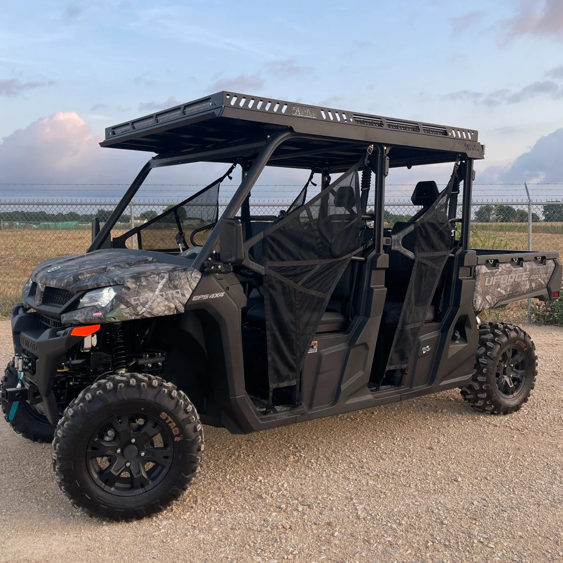Ranch Armor CFMoto UForce 1000 XL Crew Metal Top